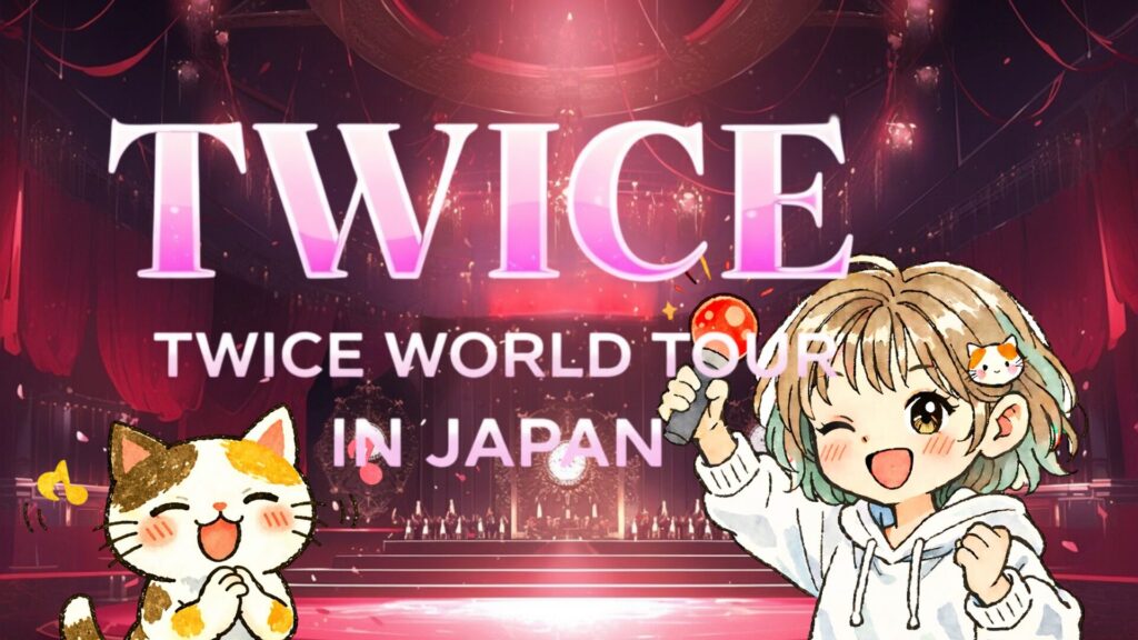 TWICEのライブステージイメージ画像