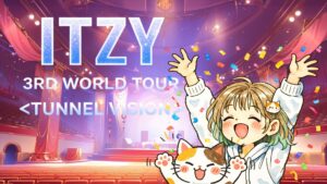 ITZYのライブステージイメージ画像