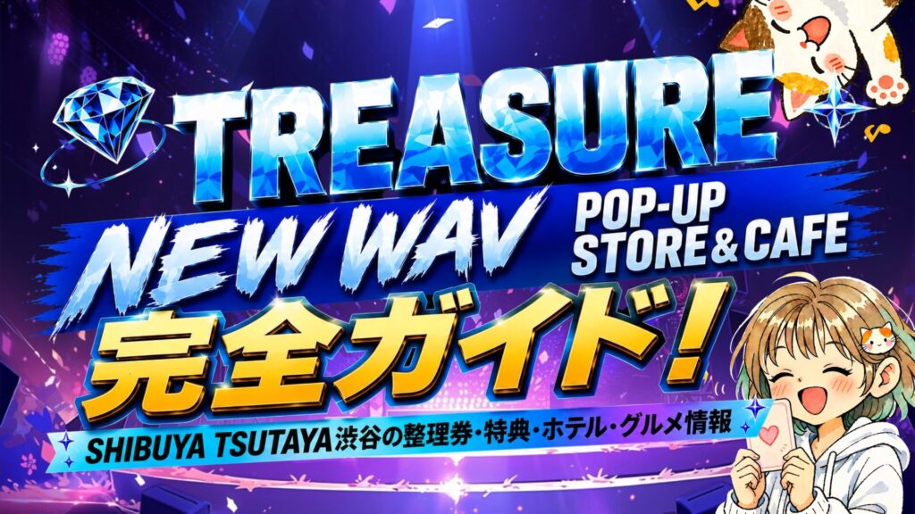 TREASUREのライブステージイメージ画像