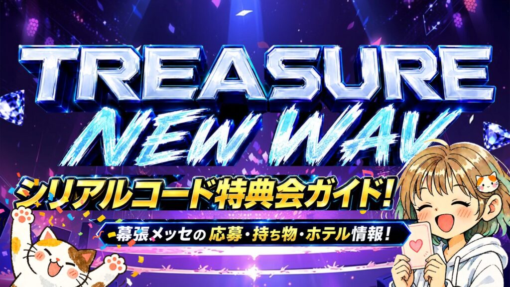 TREASUREのライブステージイメージ画像