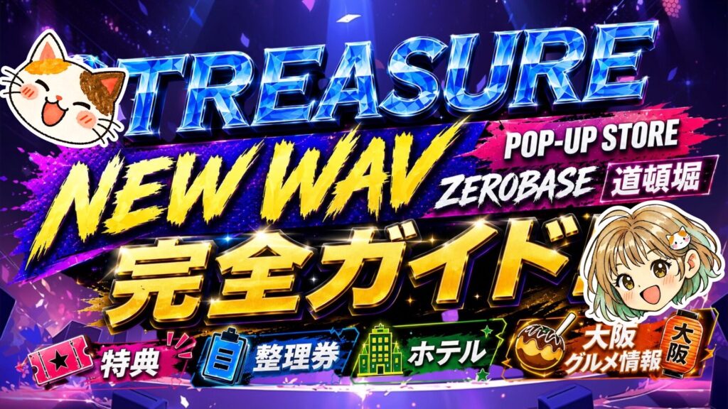 TREASUREのライブステージイメージ画像